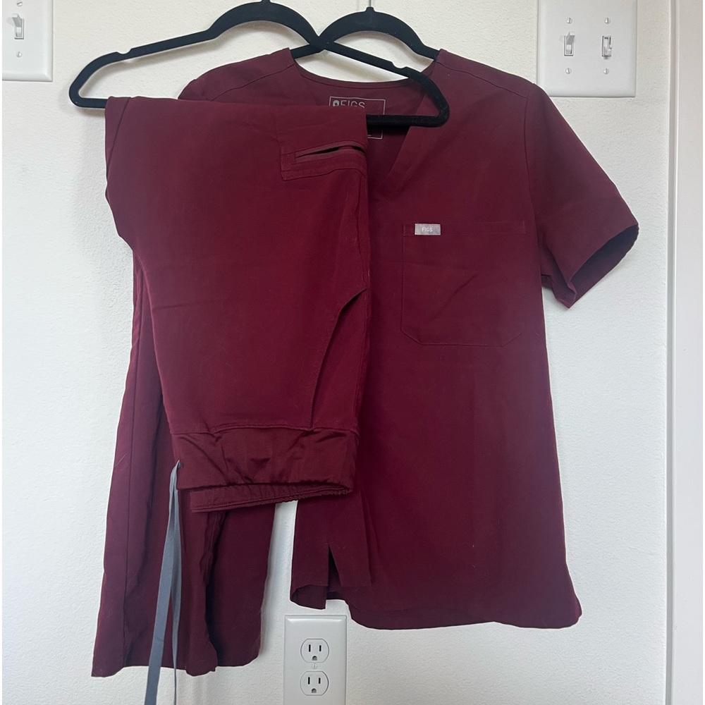 Figs Scrub Set, Yola Skinny Pants, Catarina Scrub Top